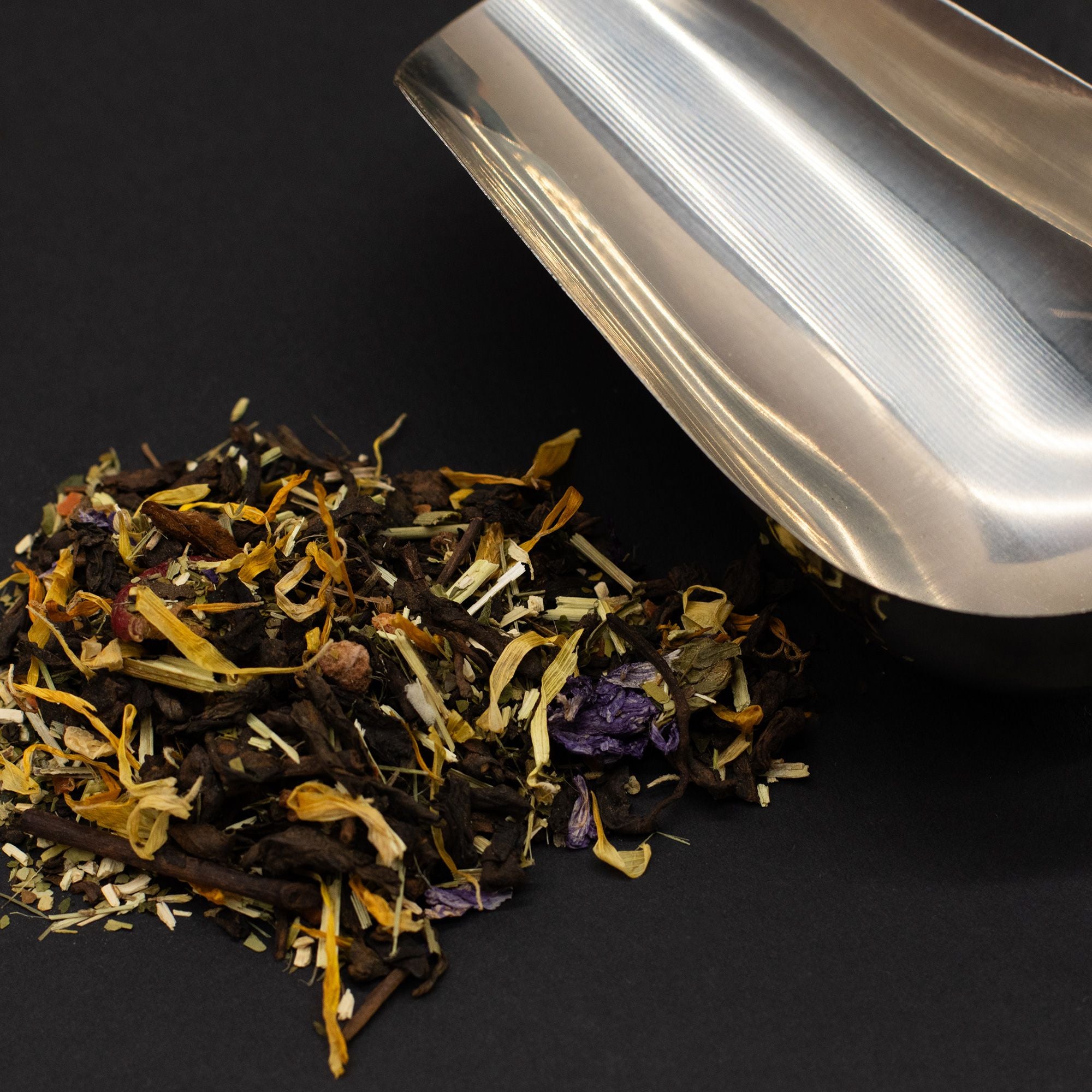 Thé Sur les Ailes des Anges 50g – Infusion Rooibos Maté Fruits Rouges | Boîte Métallique