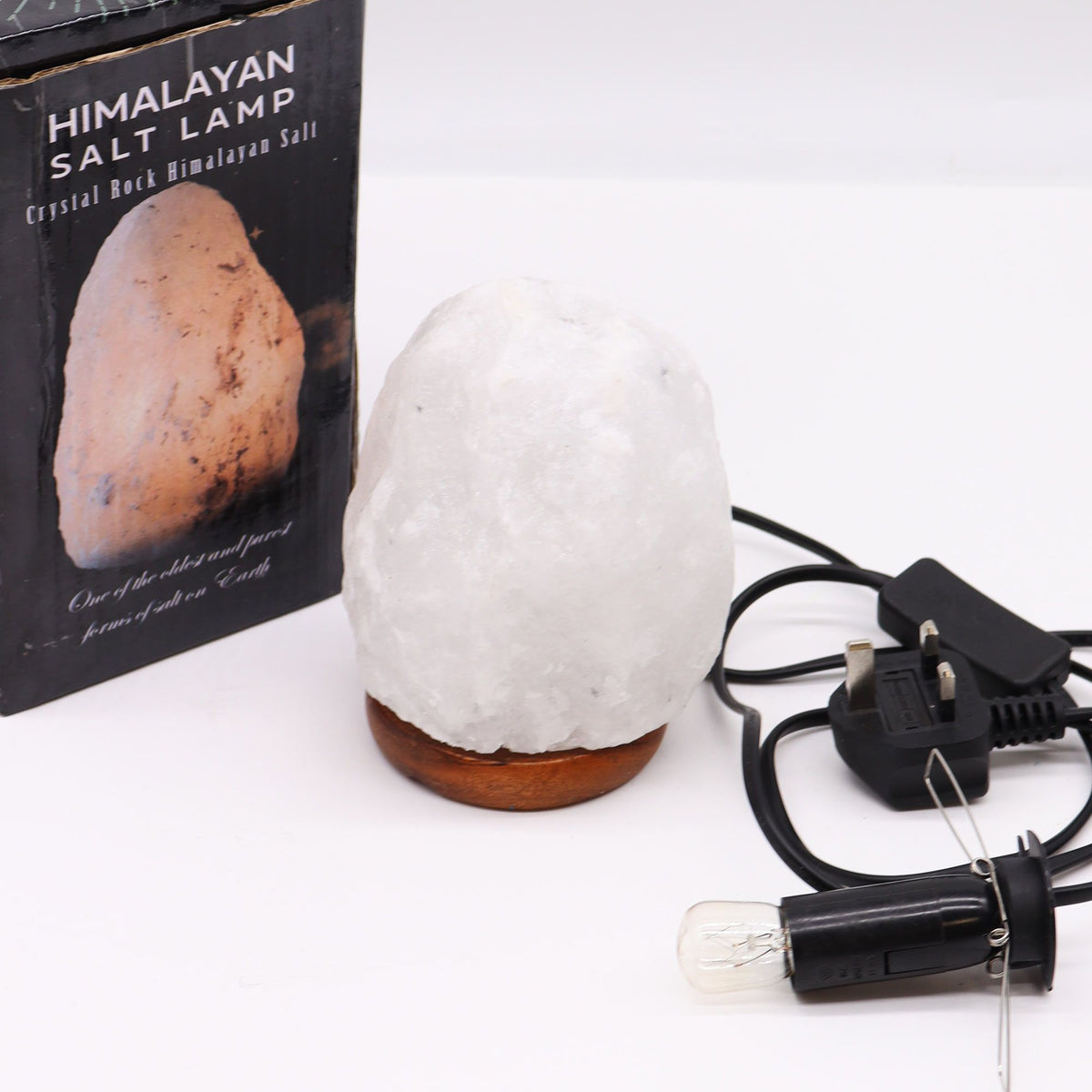 * Lampe en sel de l’Himalaya, environ 1,5 à 2 kg