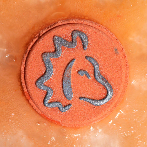 * Coffret de Galets de Bain Effervescents du Zodiaque avec Horoscope – Lion