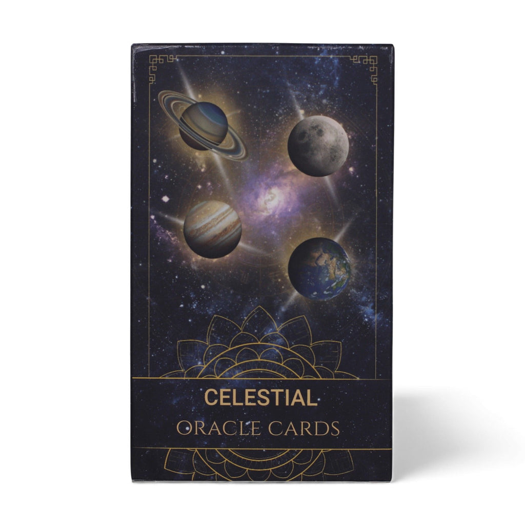 Cartes Oracle Atlas de l'Énergie Céleste – Jeu Spirituel 40 Cartes