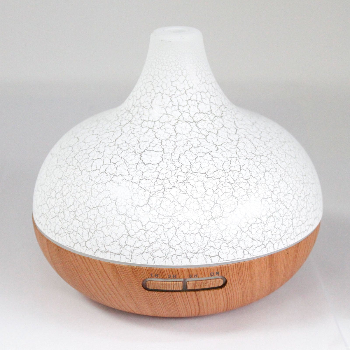 * Diffuseur ultrasonique Santorini – Effet coquillage, USB et éclairage multicolore