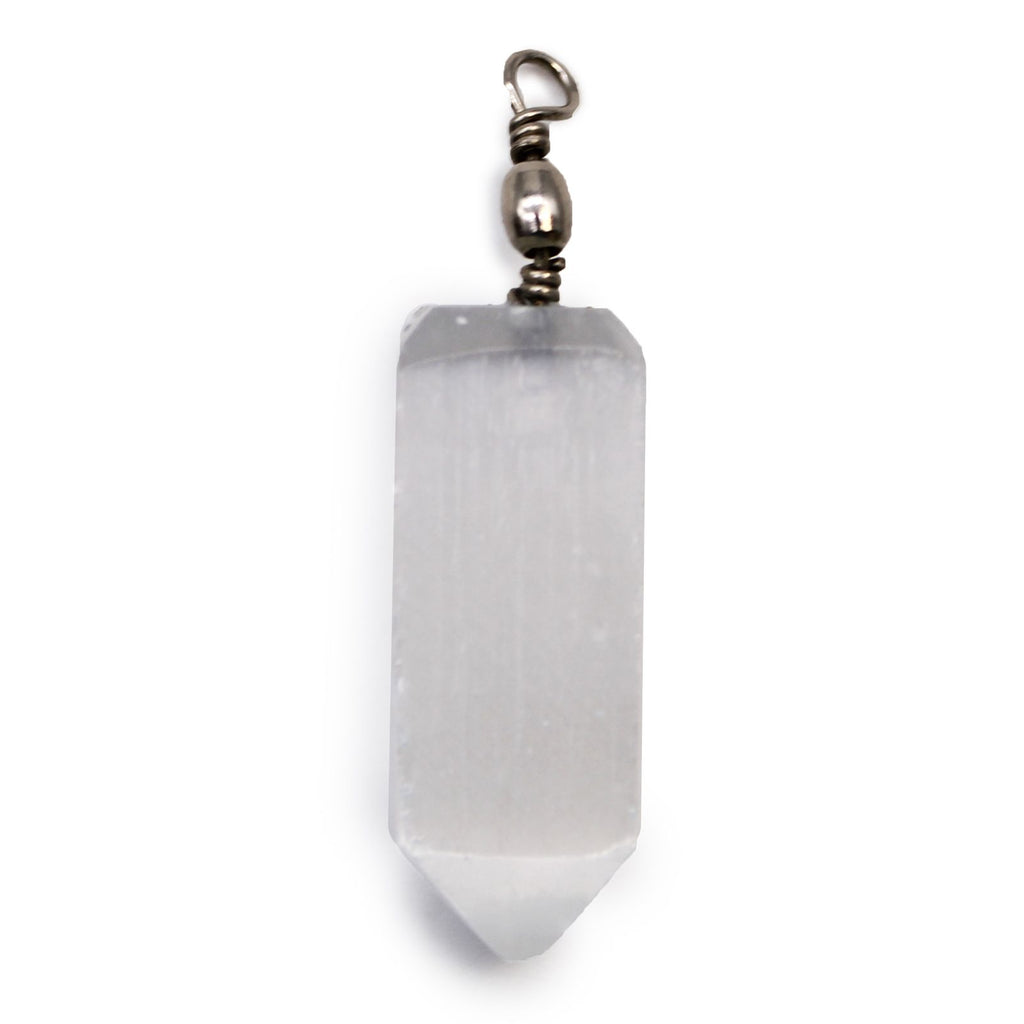 Pendentif Obélisque en sélénite