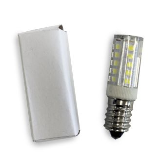 * Ampoule LED de remplacement E14, 3 W, blanc chaud - Pour lampes naturelles en feuille de cocotier