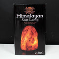 * Lampe en sel naturel de l’Himalaya avec socle, environ 2 à 3 kg