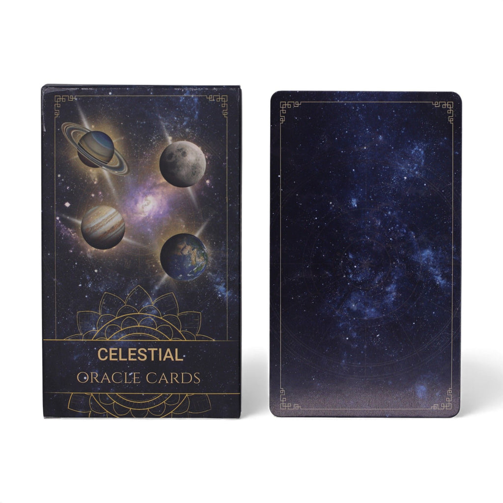 Cartes Oracle Atlas de l'Énergie Céleste – Jeu Spirituel 40 Cartes