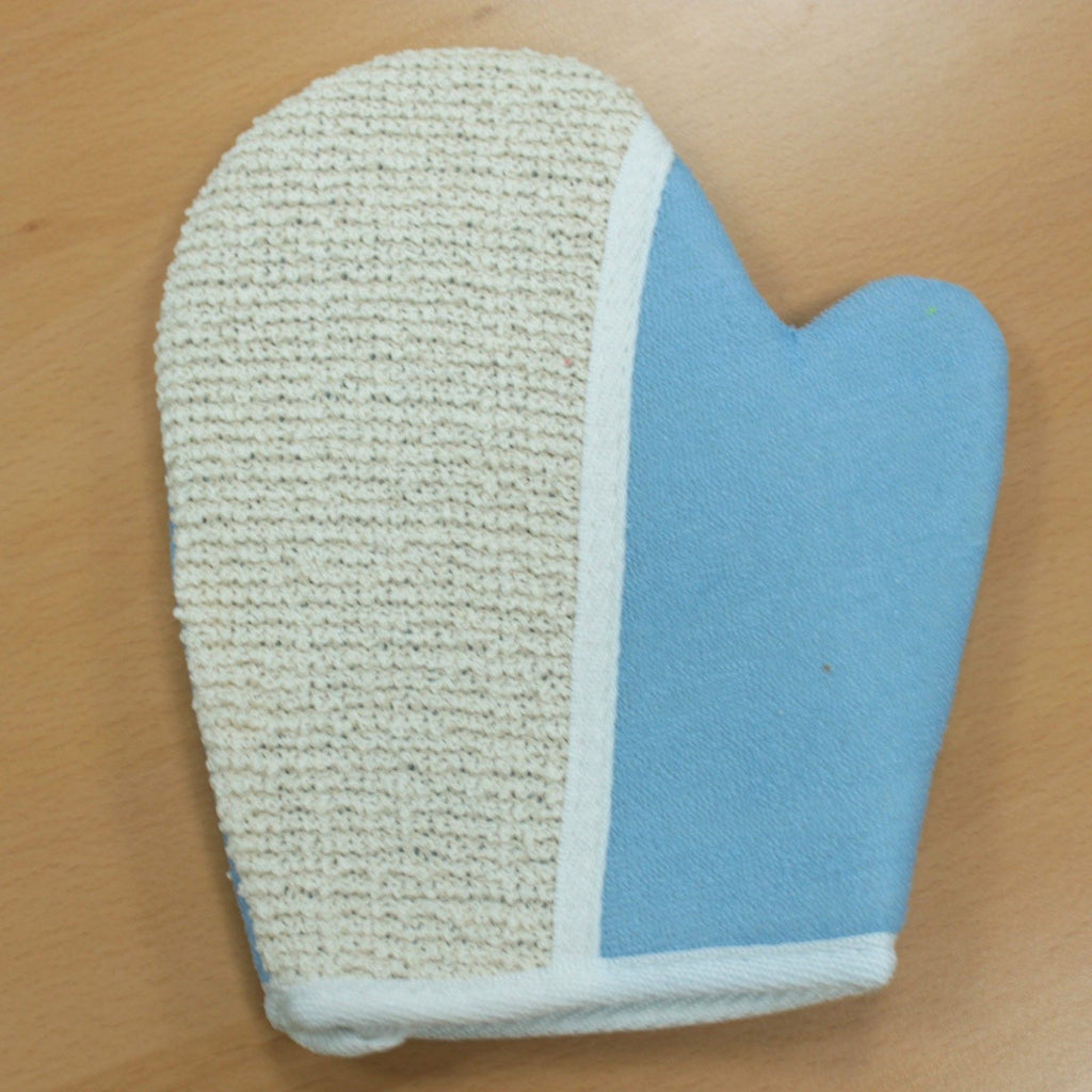 Moufle Exfoliante Jute Mix Ajustée – Couleurs Assorties