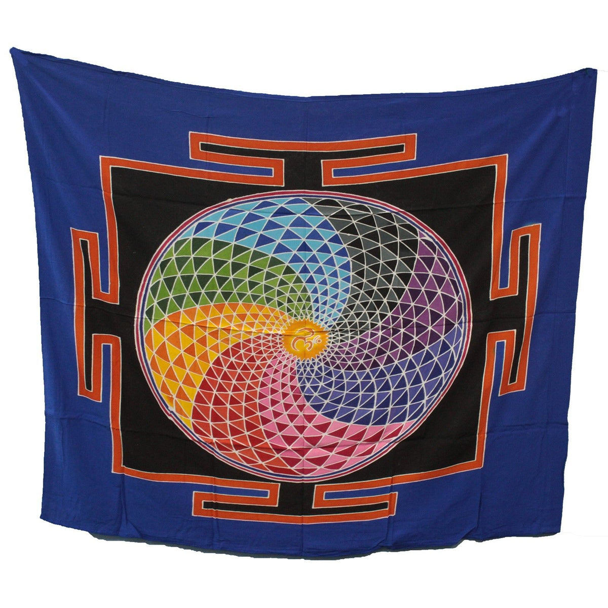 * Guirlande murale de sept drapeaux à motifs symboliques