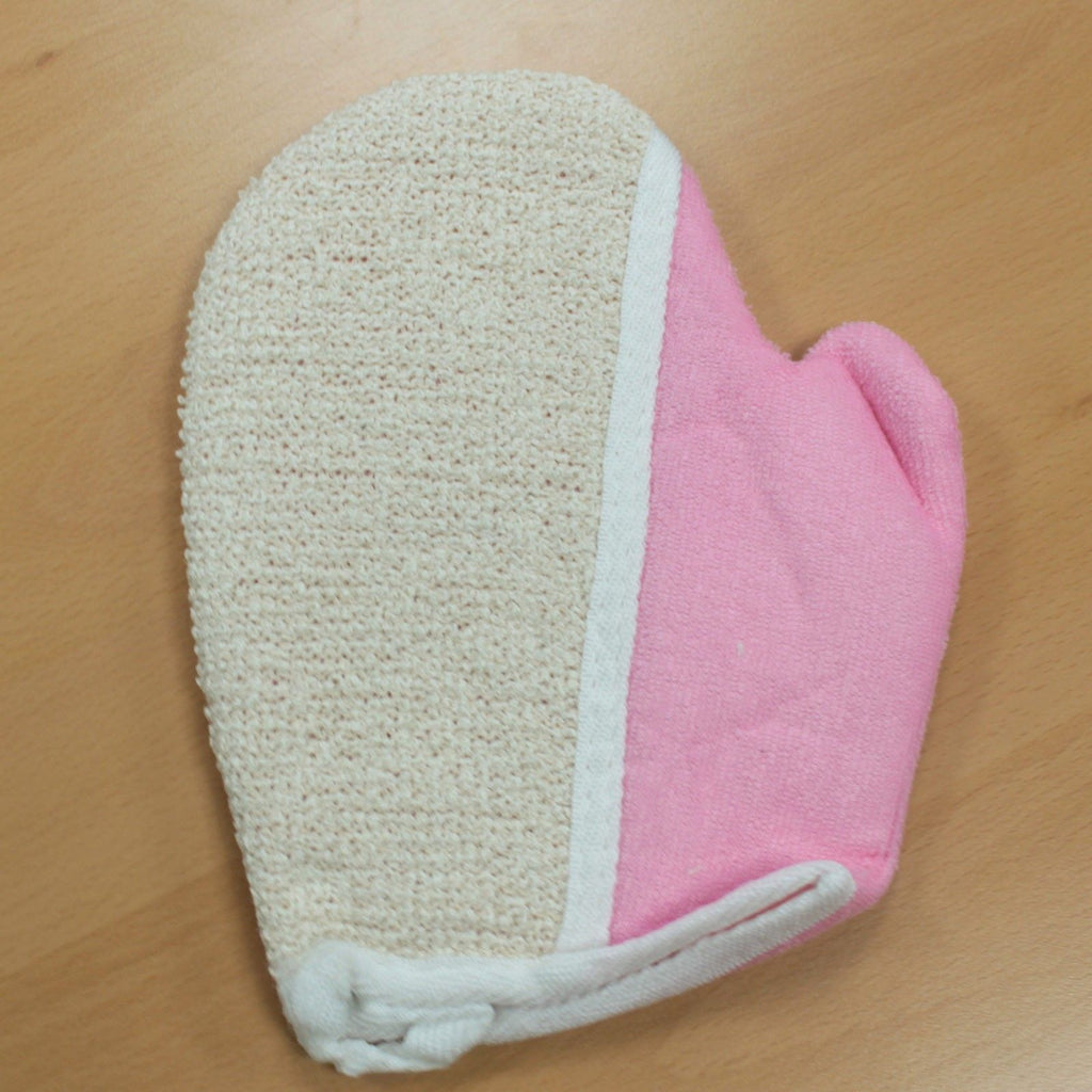 Moufle Exfoliante Jute Mix Ajustée – Couleurs Assorties