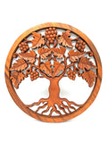 * Panneau décoratif Arbre de Vie et Raisins, 40 cm