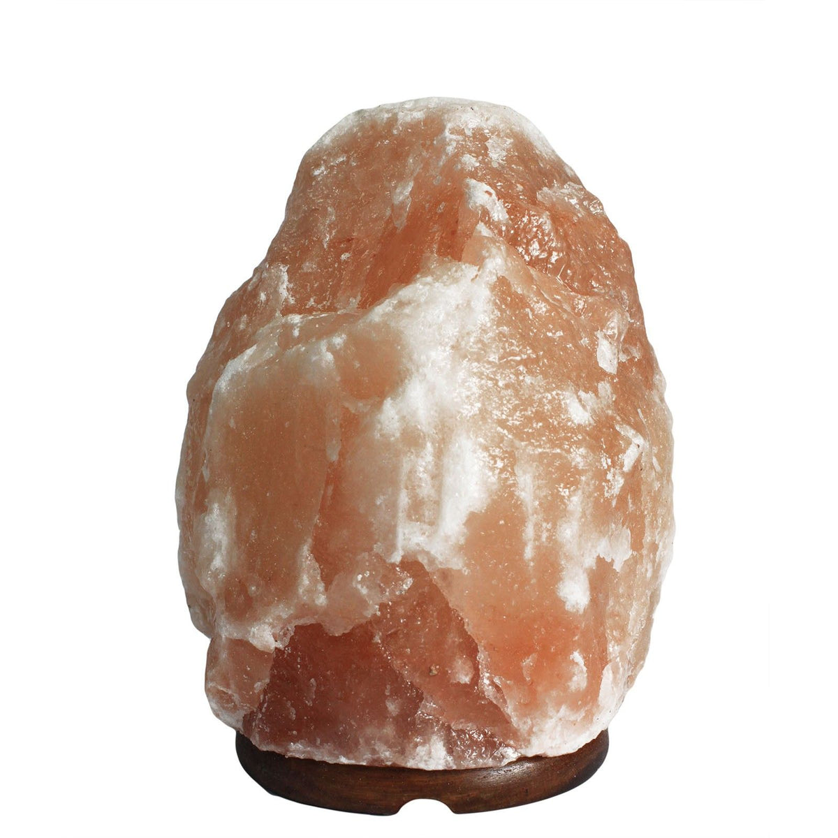 * Lampe en sel naturel de l’Himalaya avec socle, environ 3 à 5 kg