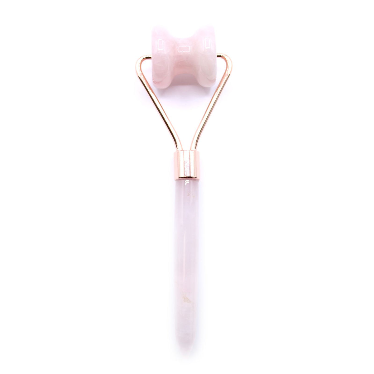 Rouleau de massage pour la mâchoire en quartz rose