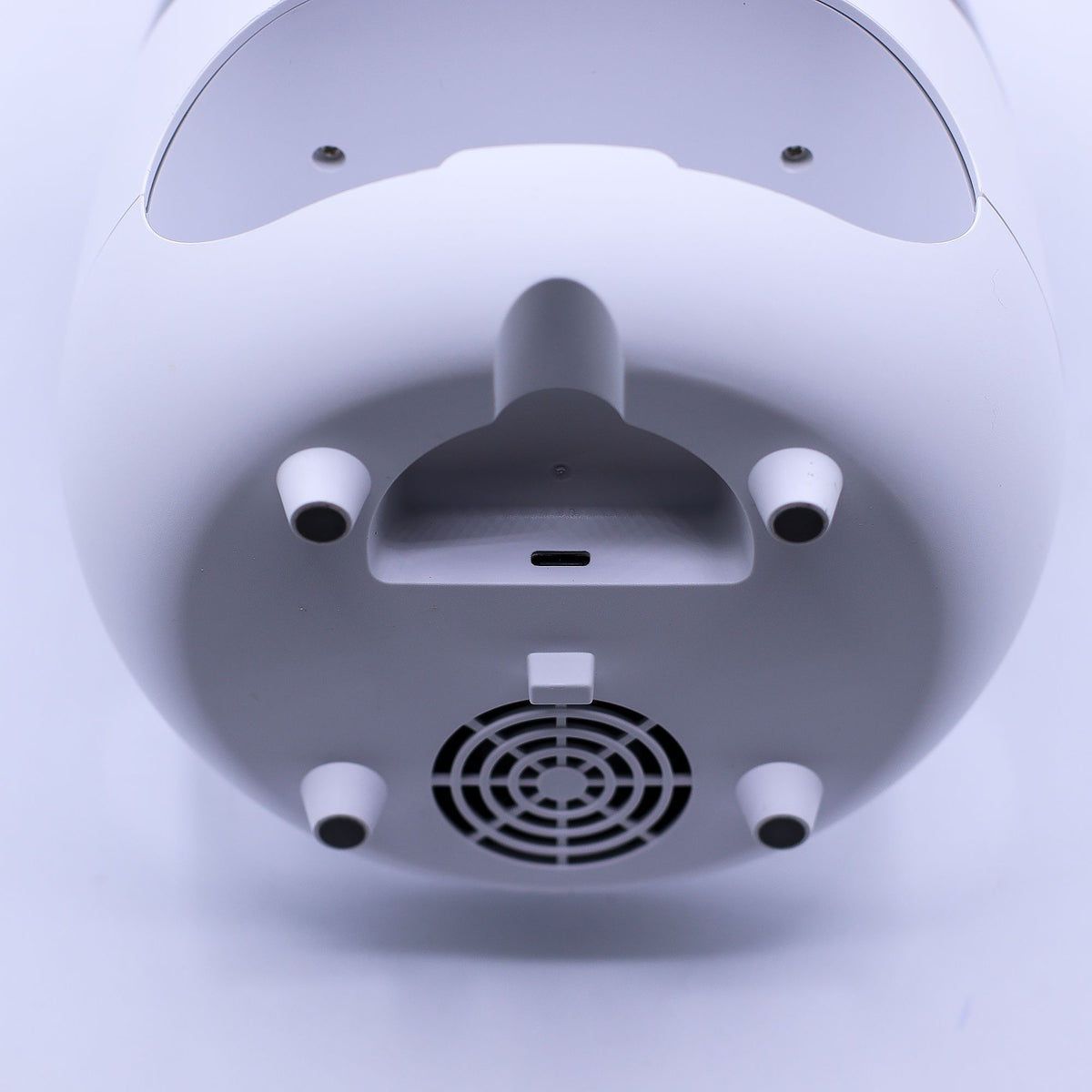 * Diffuseur aromatique effet pierre de sel et flamme – Blanc, USB, éclairage multicolore et minuterie
