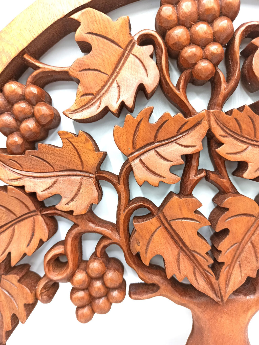 * Panneau décoratif Arbre de Vie et Raisins, 40 cm