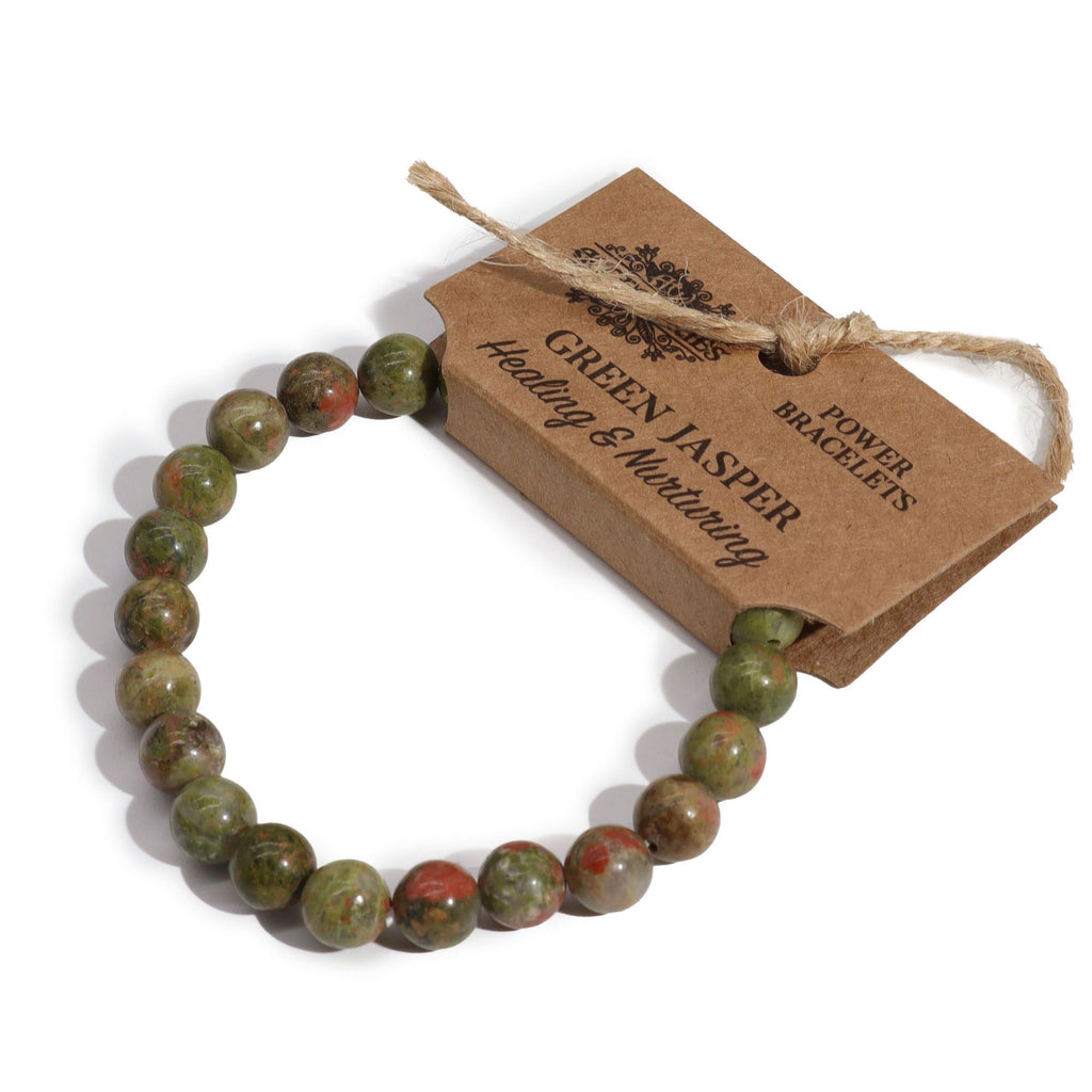 * Bracelet Power – Jaspe Vert