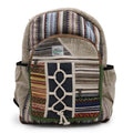 Grand Sac à Dos en Chanvre – Style Corde & Poches | Artisanal Népal