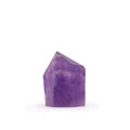 Petite pointe d’améthyste violette polie (env. 4 à 5,5 cm)
