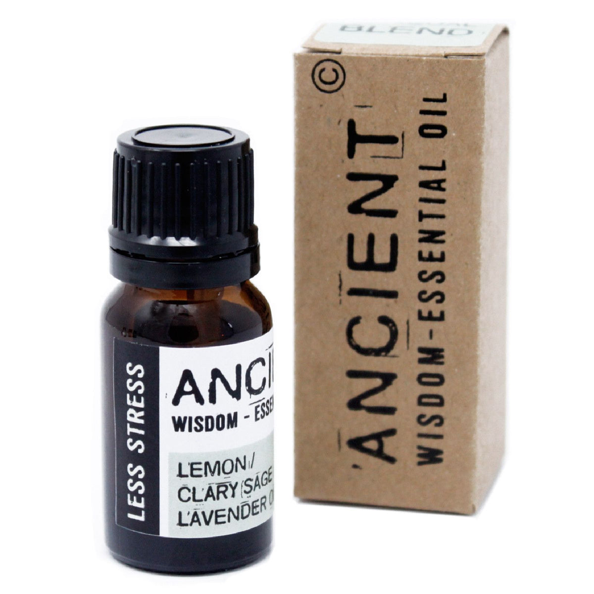 * Mélange d’huiles essentielles Moins de Stress – En boîte – 10 ml