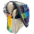 Sacoche Messenger Tie-Dye en Chanvre – Classique | Teinture Artisanale | Fait Main Népal