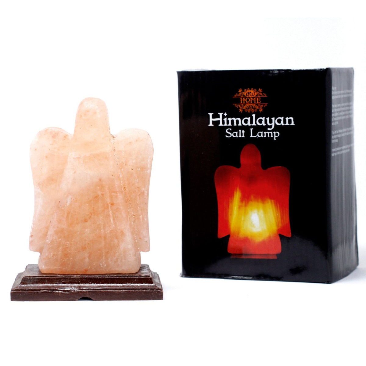 * Lampe en sel de l’Himalaya en forme d’ange