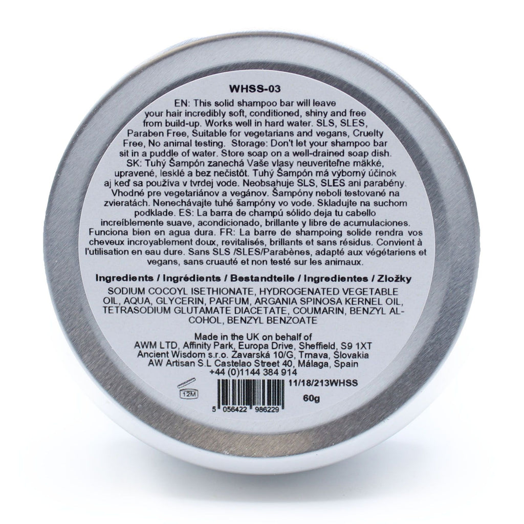 Shampoing Solide Wild Hare 60g – Noix de Coco | Nourrissant & Naturel