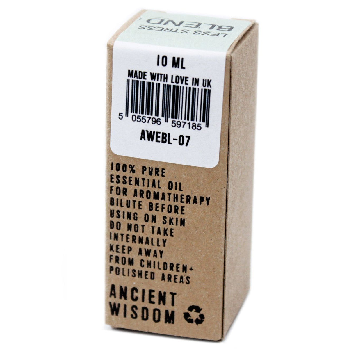 * Mélange d’huiles essentielles Moins de Stress – En boîte – 10 ml
