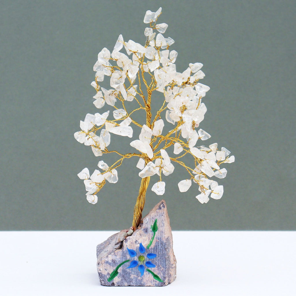 * Arbre en cristal de roche – 160 pierres