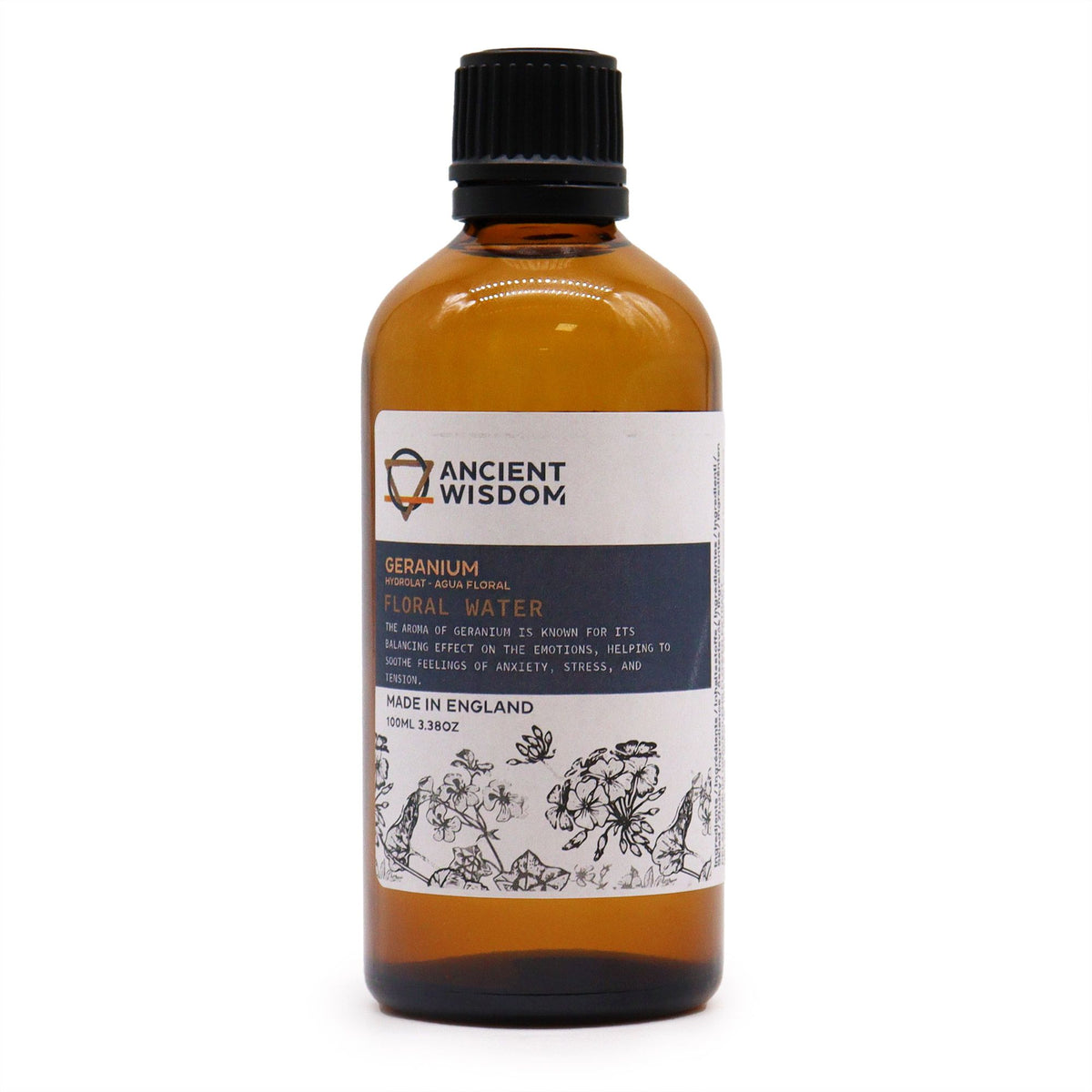 * Eau Florale - Hydrolat de géranium – 100 ml