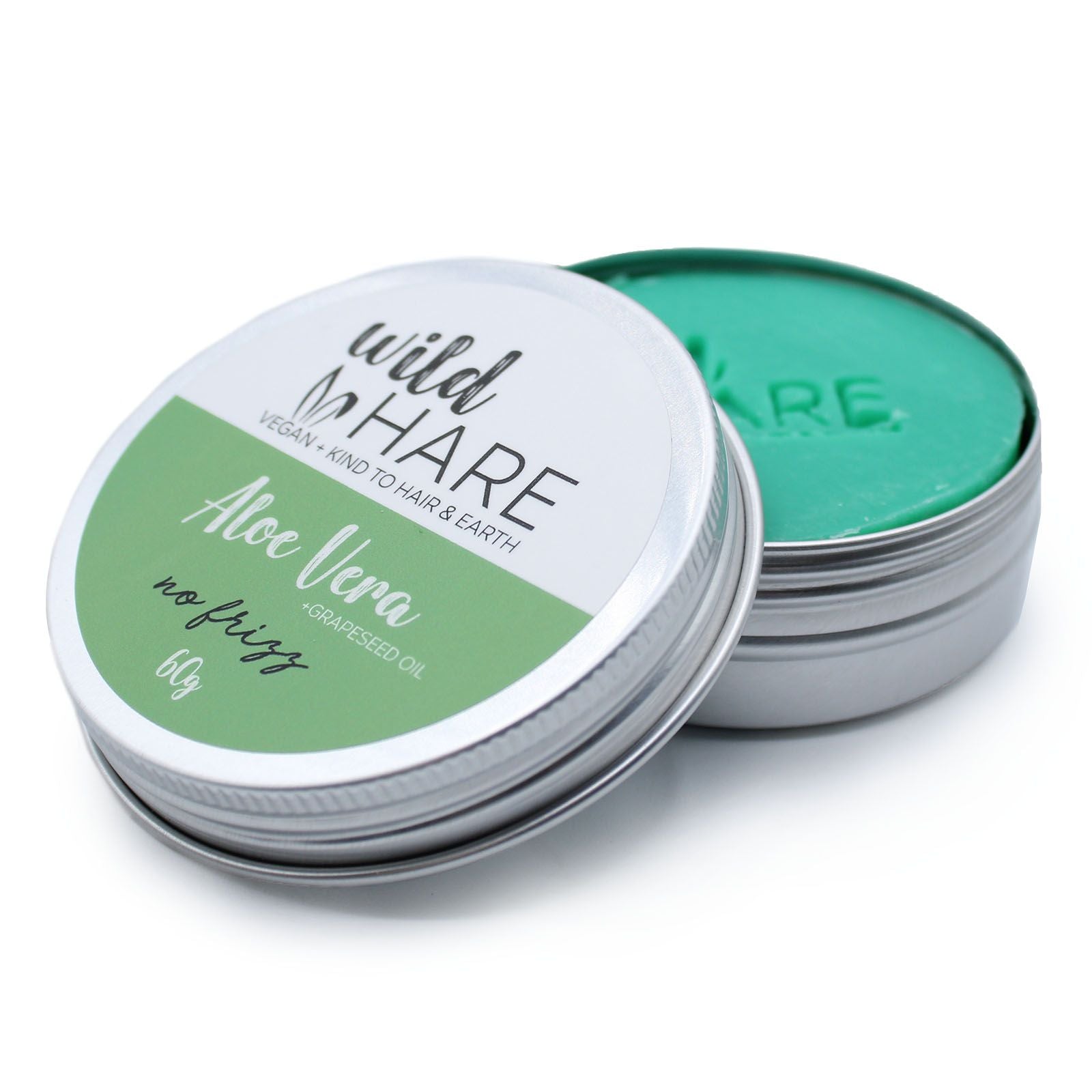 Shampoing Solide Wild Hare 60g – Aloe Véra | Hydratant & Naturel