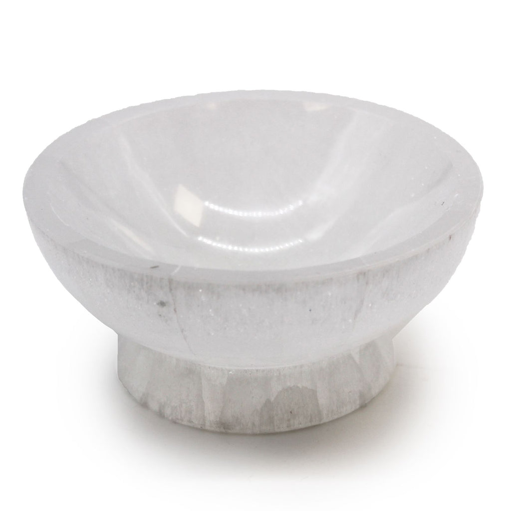 Coupelle rituelle en sélénite – 10 cm