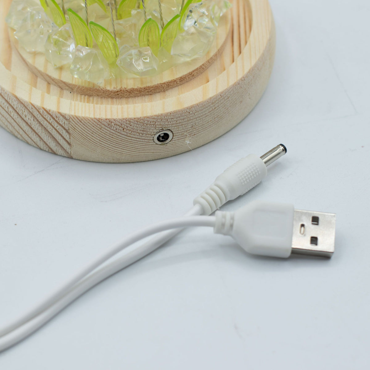 * Dôme floral lumineux – 20 tournesols, LED USB