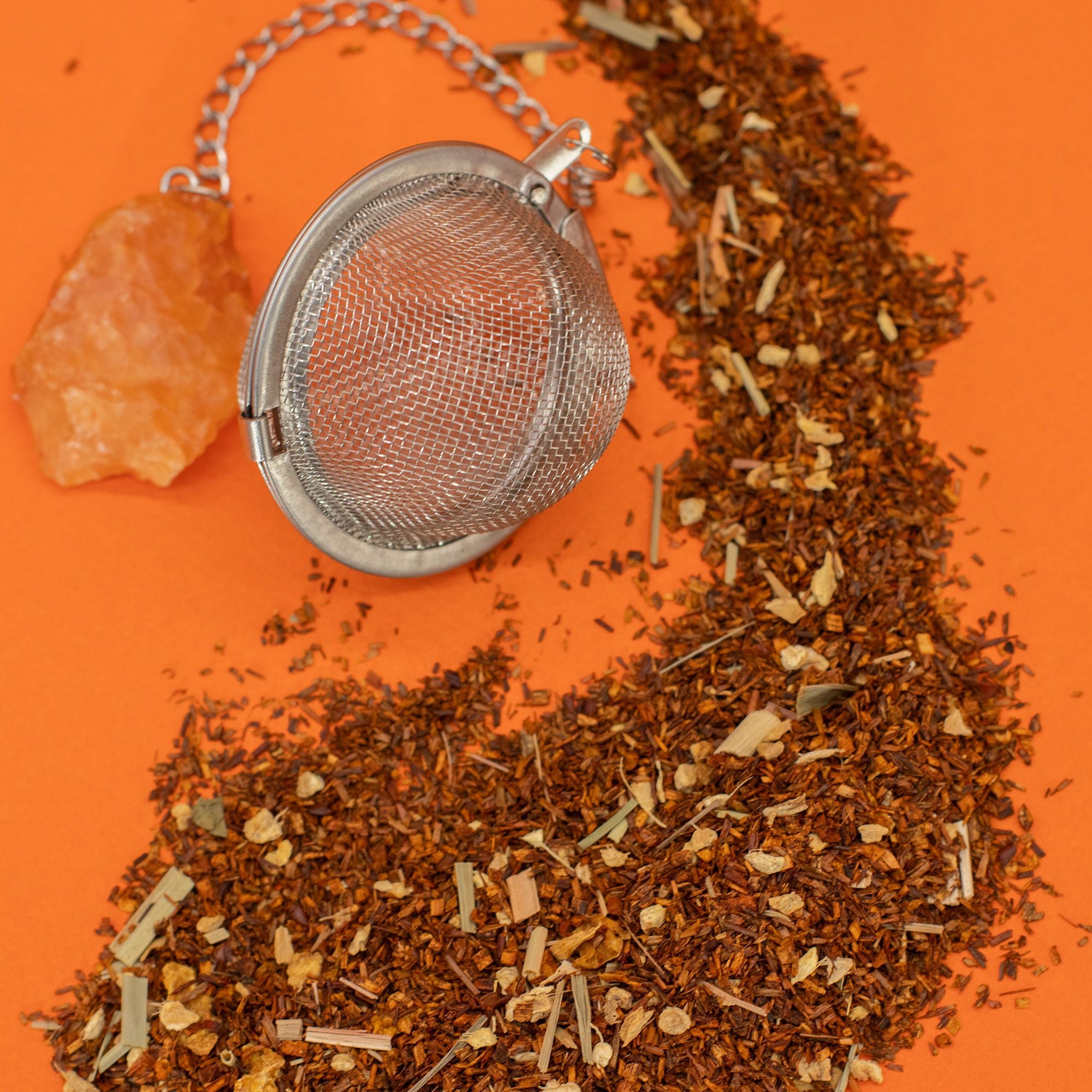Rooibos Eco Grande Muraille de Chine 50g – Infusion Orange Gingembre Citronnelle | Boîte Recyclable