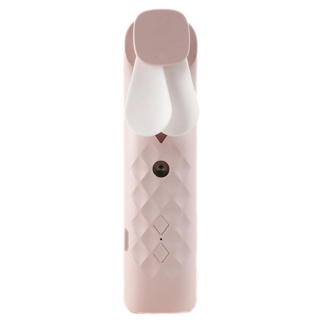 * Ventilateur et brumisateur nano pour le visage rose – Rechargeable par USB