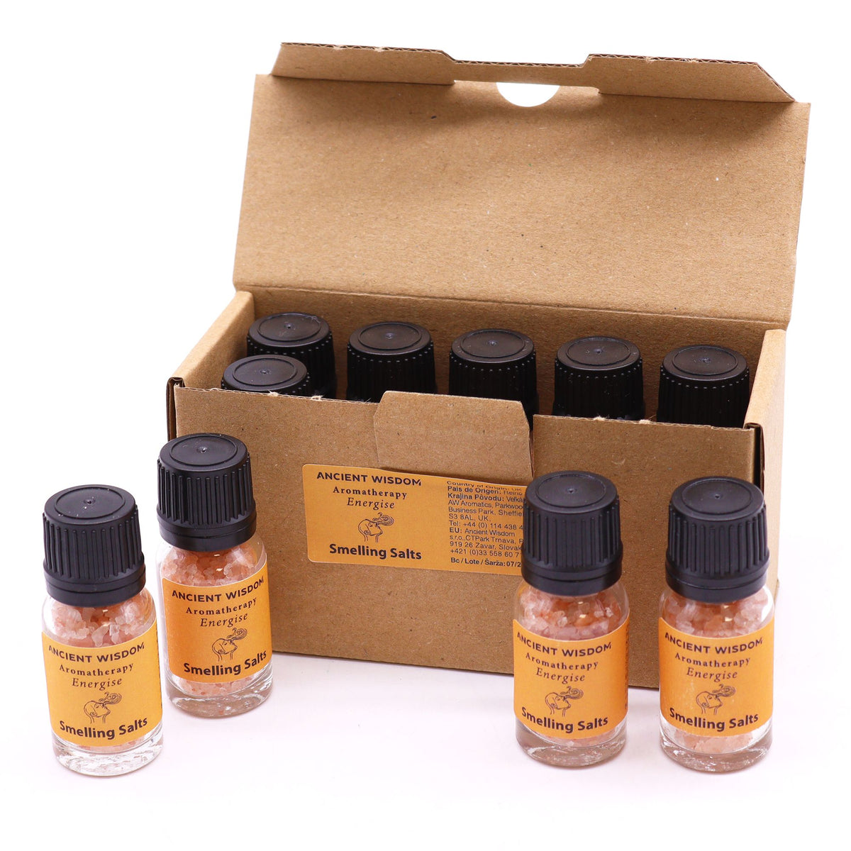 * Sel à respirer d’aromathérapie Energise