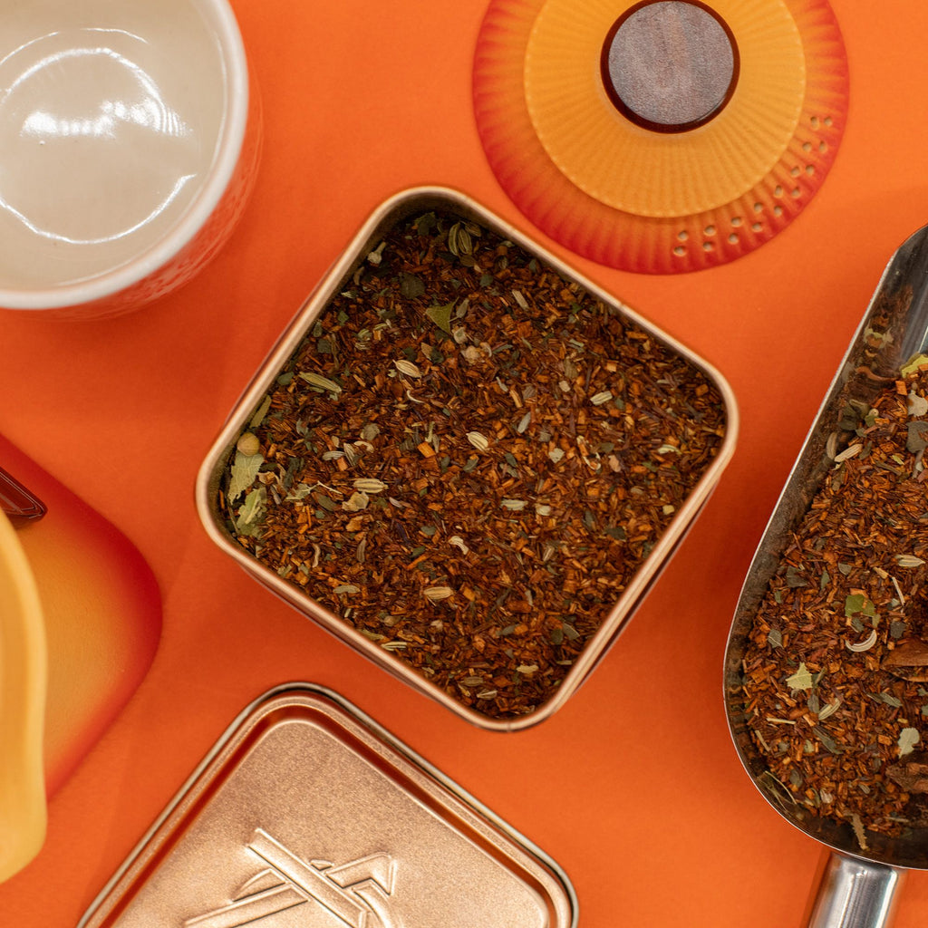 Rooibos Eco Grande Muraille de Chine 50g – Infusion Orange Gingembre Citronnelle | Boîte Recyclable