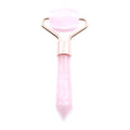 Mini rouleau de massage en quartz rose