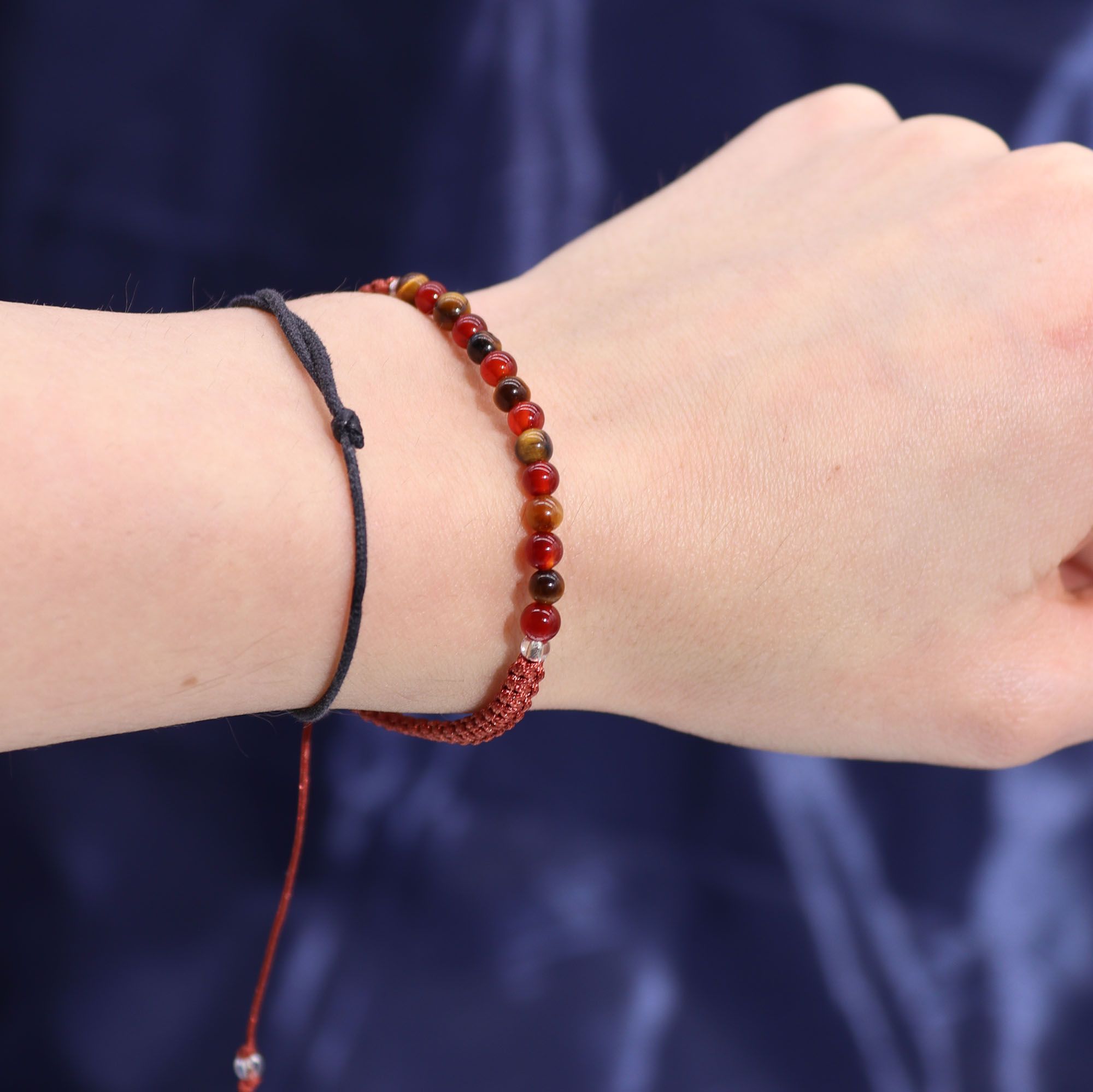 * Bougie Cristal Zodiaque avec Bracelet en Pierres Précieuses – Lion