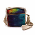 Sacoche Messenger Tie-Dye en Chanvre – 1 Zip | Teinture Artisanale | Fait Main Népal