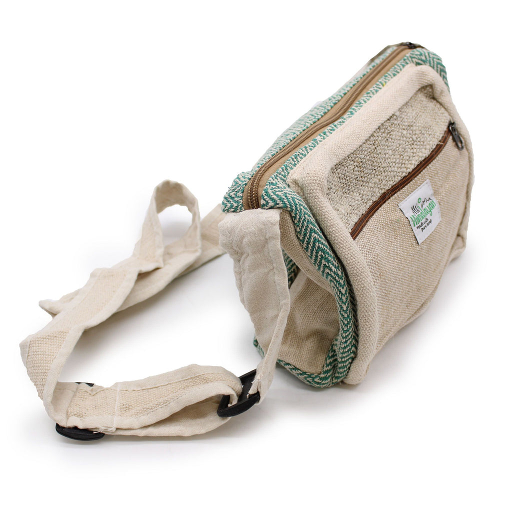Sacoche Messenger en Chanvre et Coton – Fait Main à Katmandou | Artisanal Népal