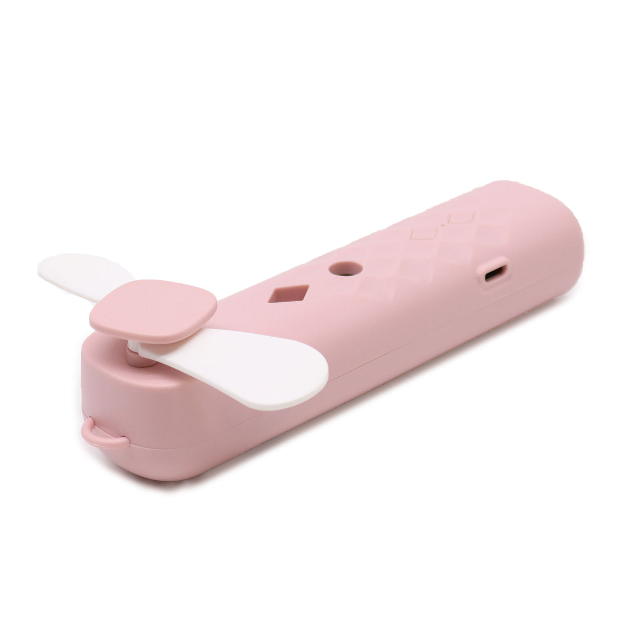 * Ventilateur et brumisateur nano pour le visage rose – Rechargeable par USB