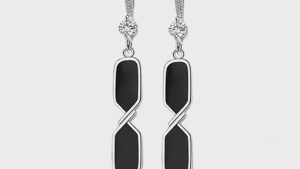 ✨ Boucles d'Oreilles Léonie Argent 925 Poinçonné | Zirconiums | Élégance Intemporelle